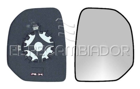 GLASS WITH SUPPORT Right side (passenger) CITROEN BERLINGO (08-12) - 31223722