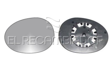 GLASS WITH SUPPORT Left side (driver) CITROEN C1 (05-14) - 31226511