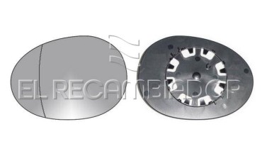 GLASS WITH SUPPORT Left side (driver) CITROEN C1 (05-14) - 31226531