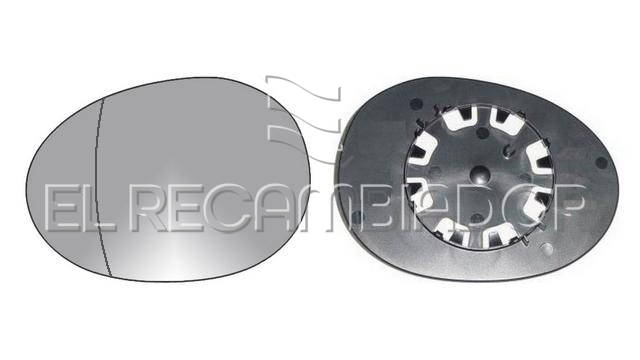 GLASS WITH SUPPORT Left side (driver) CITROEN C1 (05-14) - 31226531
