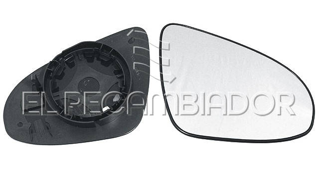 GLASS WITH SUPPORT Right side (passenger) CITROEN C1 (14-) - 31226502