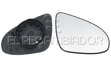 GLASS WITH SUPPORT Right side (passenger) CITROEN C1 (14-) - 31226502