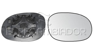 CRISTAL CON SOPORTE Lado derecho (acompañante) CITROEN C3 (02-10) - 31544012