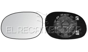 CRISTAL CON SOPORTE Lado izquierdo (conductor) CITROEN C3 (02-10) - 31227021