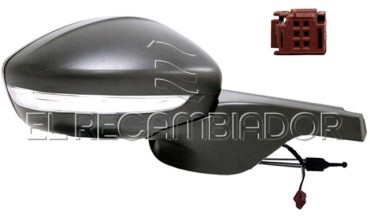 ESPEJO COMPLETO Lado derecho (acompañante) CITROEN C3 (16-18) - 24057102