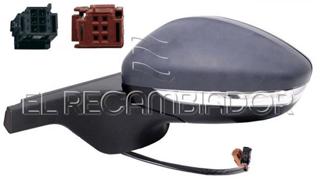 ESPEJO COMPLETO Lado izquierdo (conductor) CITROEN C3 (16-18) - 27057101