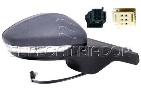 ESPEJO COMPLETO Lado derecho (acompañante) CITROEN C3 (16-18) - 27057112