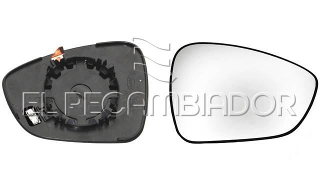 CRISTAL CON SOPORTE Lado derecho (acompañante) CITROEN C3 AIRCROSS (17-) - 31531502