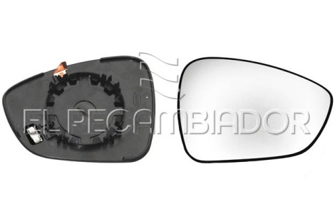 CRISTAL CON SOPORTE Lado derecho (acompañante) CITROEN C3 AIRCROSS (17-) - 31531502