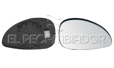 CRISTAL CON SOPORTE Lado derecho (acompañante) CITROEN C4 (04-10) - 31228012