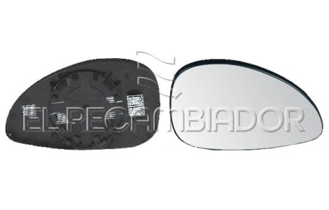 CRISTAL CON SOPORTE Lado derecho (acompañante) CITROEN C4 (04-10) - 31228024