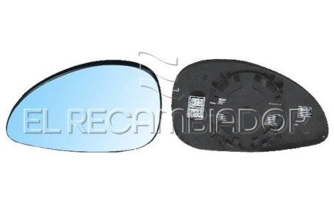 CRISTAL CON SOPORTE Lado izquierdo (conductor) CITROEN C4 (04-10) - 31228021