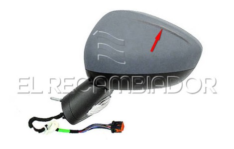 COMPLET MIRROR Left side (driver) CITROEN C4 (10-) - 27069001