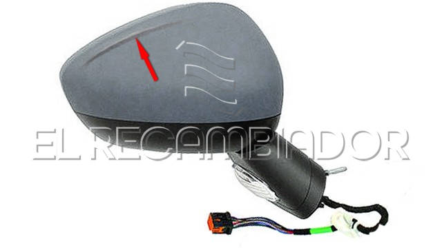 COMPLET MIRROR Right side (passenger) CITROEN C4 (10-) - 27069002