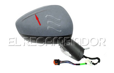 COMPLET MIRROR Right side (passenger) CITROEN C4 (10-) - 27069002