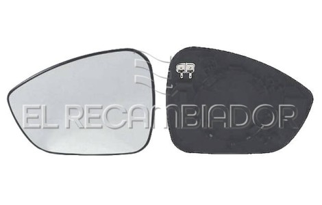 CRISTAL CON SOPORTE Lado izquierdo (conductor) CITROEN C4 (10-) - 31059085