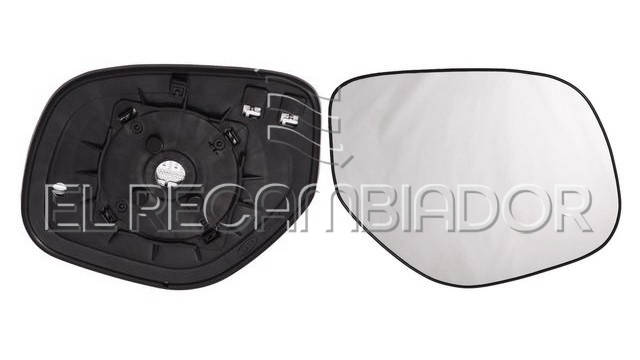 GLASS WITH SUPPORT Right side (passenger) CITROEN C4 AIRCROSS (10-) - 31050402