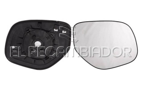 GLASS WITH SUPPORT Right side (passenger) CITROEN C4 AIRCROSS (10-) - 31050402