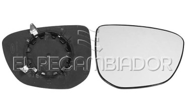 GLASS WITH SUPPORT Right side (passenger) CITROEN C4 CACTUS (14-18) - 31228026