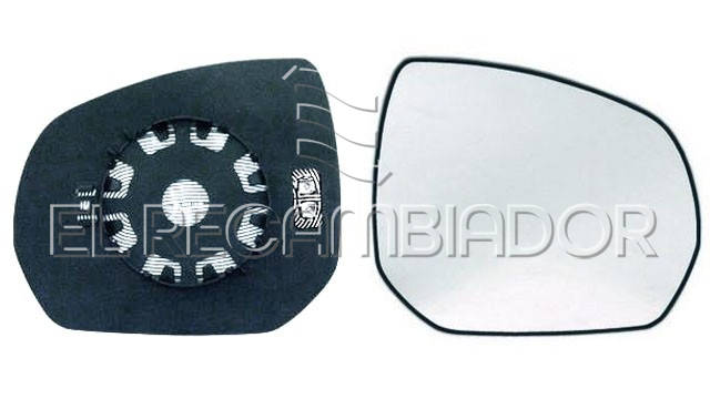 GLASS WITH SUPPORT Right side (passenger) CITROEN C4 GRAND PICASSO (06-13) - 31059046