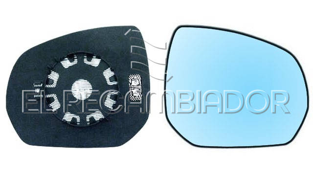 GLASS WITH SUPPORT Right side (passenger) CITROEN C4 GRAND PICASSO (06-13) - 31227722