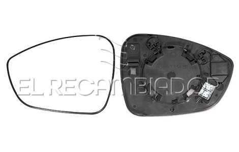 GLASS WITH SUPPORT Left side (driver) CITROEN C4 PICASSO (13-) - 31227701
