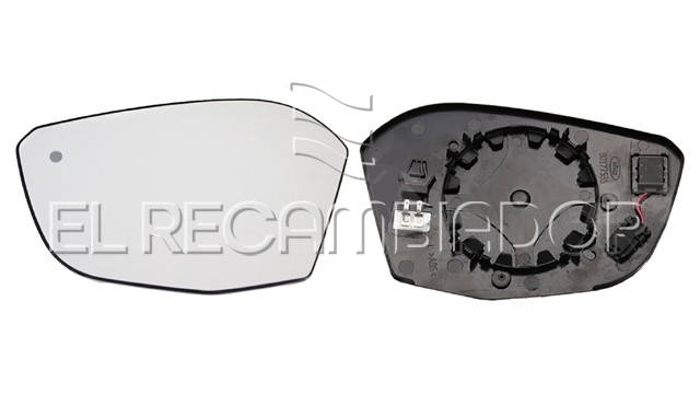 GLASS WITH SUPPORT Left side (driver) CITROEN C4 X (22-) - 31069001