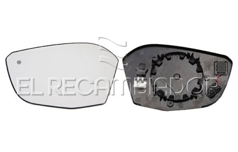 GLASS WITH SUPPORT Left side (driver) CITROEN C4 X (22-) - 31069001
