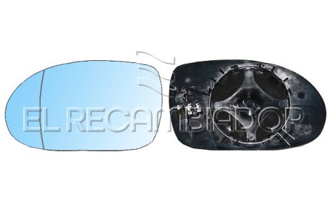 GLASS WITH SUPPORT Left side (driver) CITROEN C5 (01-08) - 31225541