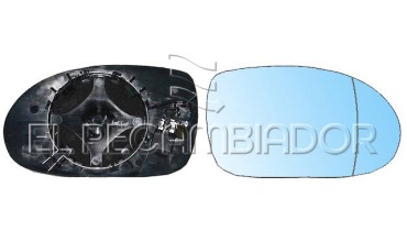 GLASS WITH SUPPORT Right side (passenger) CITROEN C5 (01-08) - 31225542