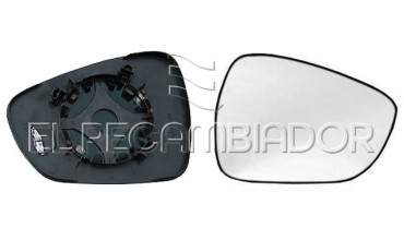 GLASS WITH SUPPORT Right side (passenger) CITROEN C5 (08-) - 31059054