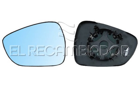 GLASS WITH SUPPORT Left side (driver) CITROEN C5 (08-) - 31059057