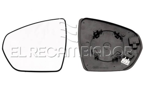 GLASS WITH SUPPORT Left side (driver) CITROEN C5 AIRCROSS (17-) - 31227811