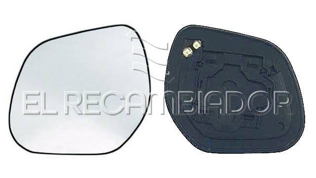 GLASS WITH SUPPORT Left side (driver) CITROEN C-CROSSER (08-) - 31059051