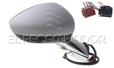 COMPLET MIRROR Right side (passenger) CITROEN DS3 (09-15) - 27059162