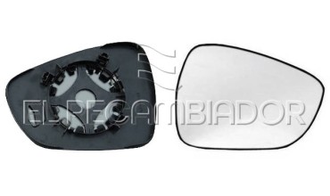 GLASS WITH SUPPORT Right side (passenger) CITROEN DS3 (09-15) - 31059044