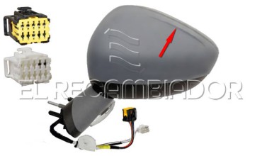 COMPLET MIRROR Left side (driver) CITROEN DS4 (11-15) - 27059097