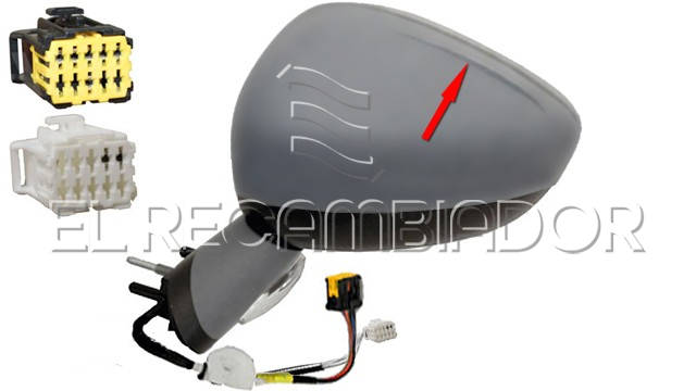 COMPLET MIRROR Left side (driver) CITROEN DS4 (11-15) - 27059097