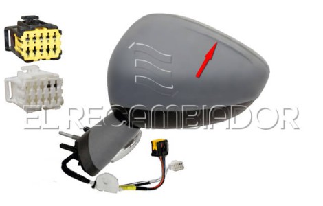 COMPLET MIRROR Left side (driver) CITROEN DS4 (11-15) - 27059097