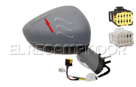 COMPLET MIRROR Right side (passenger) CITROEN DS4 (11-15) - 27059098