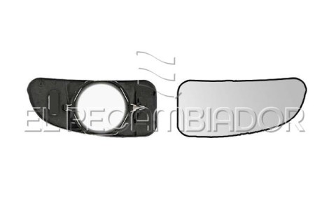 CRISTAL CON SOPORTE Lado derecho (acompañante) CITROEN JUMPER (02-06) - 37305312
