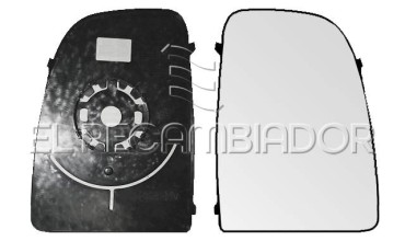 GLASS WITH SUPPORT Right side (passenger) CITROEN JUMPER (06-) - 35305412