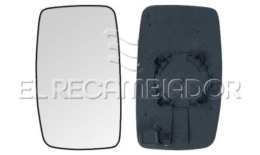 GLASS WITH SUPPORT Left side (driver) CITROEN JUMPY (07-16) - 35309211