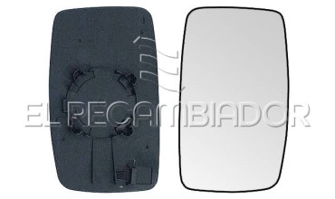 GLASS WITH SUPPORT Right side (passenger) CITROEN JUMPY (07-16) - 35309212