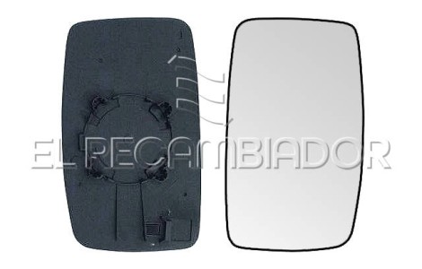 GLASS WITH SUPPORT Right side (passenger) CITROEN JUMPY (07-16) - 35309212