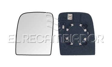 GLASS WITH SUPPORT Left side (driver) CITROEN JUMPY (07-16) - 37309221