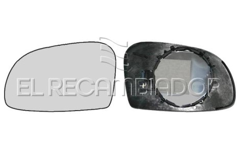 GLASS WITH SUPPORT Left side (driver) CITROEN SAXO (96-99) - 31222511