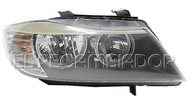 HEADLAMP Right side (passenger) BMW Serie 3 E90 (08-11) 4 Ptas. - 11200706