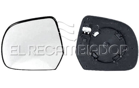 CRISTAL CON SOPORTE Lado izquierdo (conductor) DACIA DUSTER (10-13) - 31389047