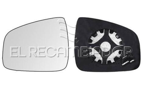 GLASS WITH SUPPORT Left side (driver) DACIA DUSTER (13-17) - 31251021